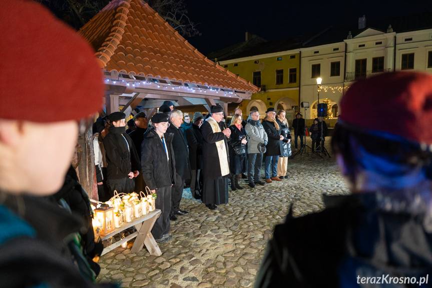 Wigilia na krośnieńskim Rynku [ZDJĘCIA]