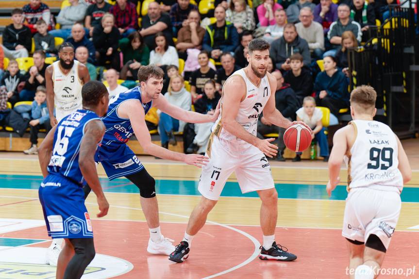 Miasto Szkła Krosno - KSK Qemetica Noteć Inowrocław 89:67 [ZDJĘCIA]