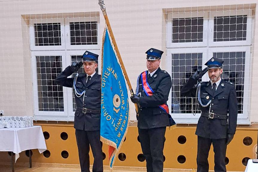 Strażacy z gminy Rymanów podsumowali miniony 2024 rok