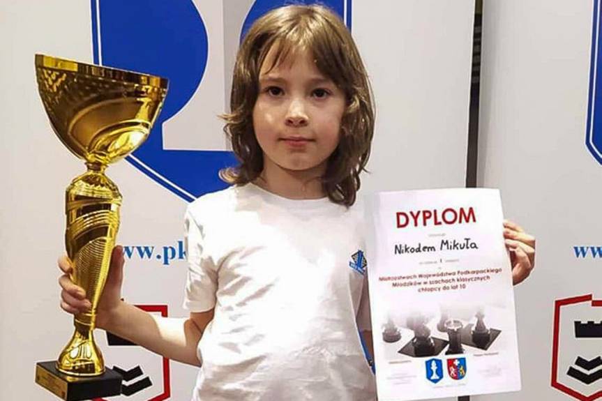 9-letni szachista z Iwonicza Mistrzem Województwa Podkarpackiego