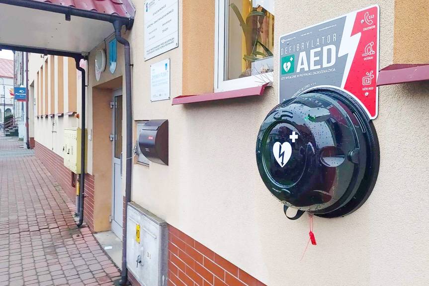 Sprzęt ratujący życie na UG w Korczynie