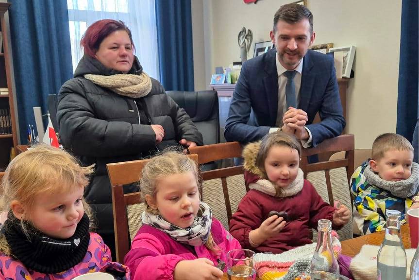 Mali obywatele z wizytą u Burmistrza Iwonicza-Zdroju