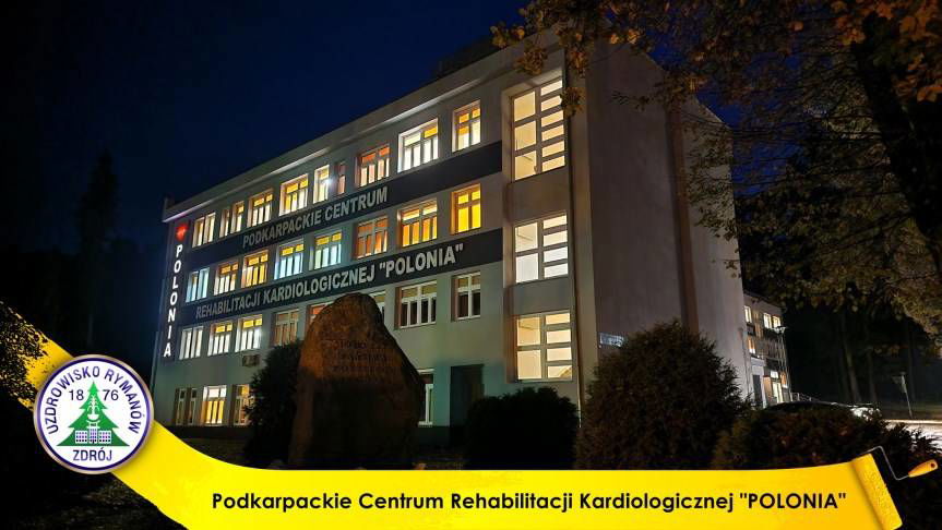 Polonia w Rymanowie-Zdroju z odnowioną elewacją