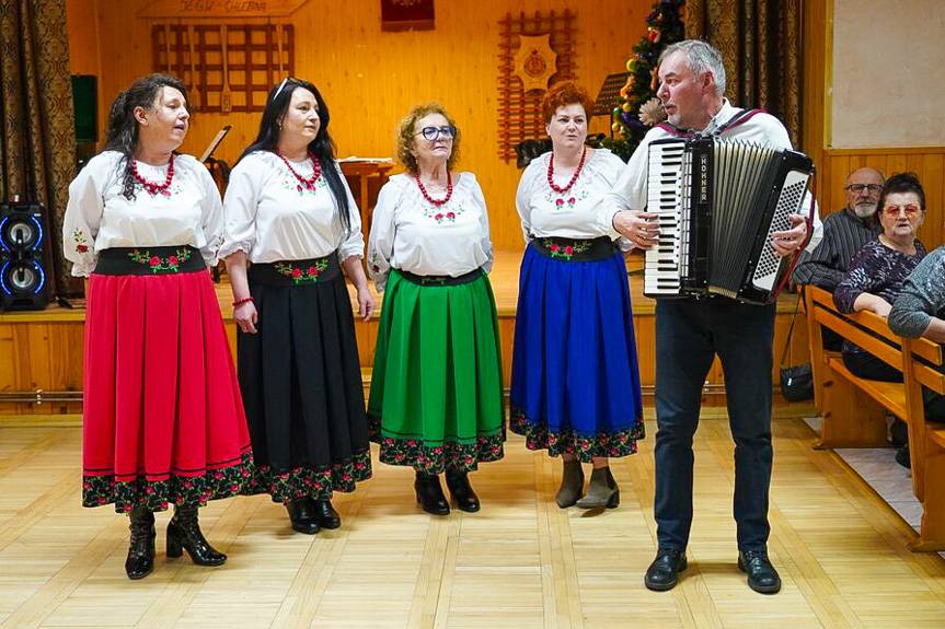 Wspólne kolędowanie zintegrowało mieszkańców Chlebnej