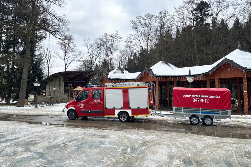 OSP Rymanów Zdrój z nowym sprzętem