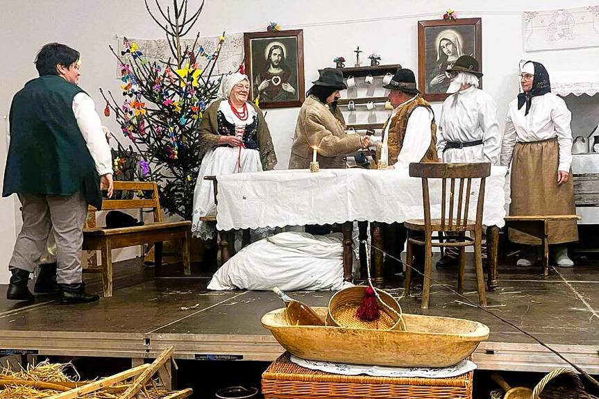 Kombornianki przypomniały, jak dawniej świętowano Wigilię