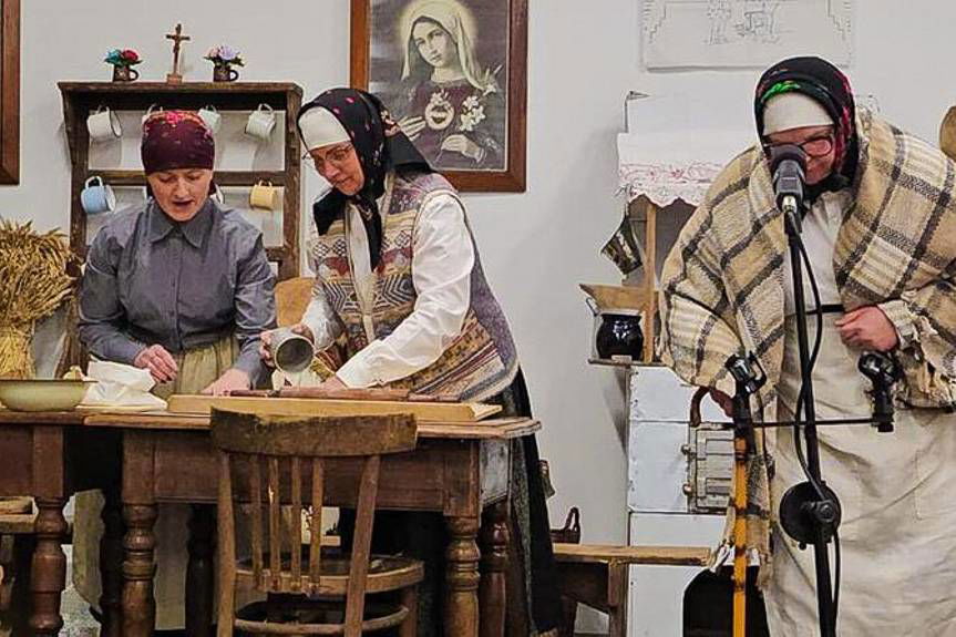 Kombornianki przypomniały, jak dawniej świętowano Wigilię