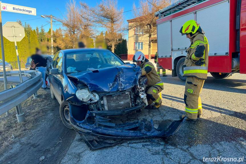 Rymanów. Zderzenie dwóch osobówek