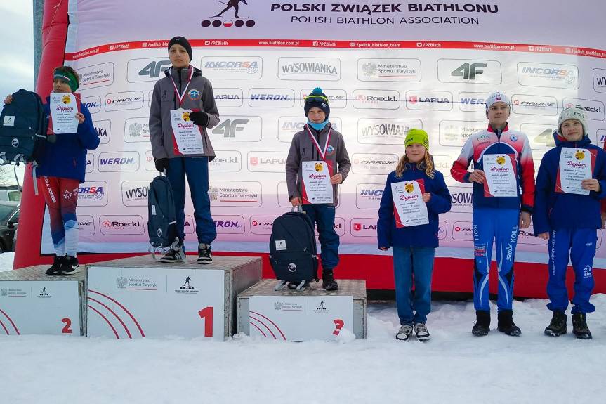 Sukcesy zawodników IKN "Górnik" Iwonicz-Zdrój w Pucharze Polski w biathlonie