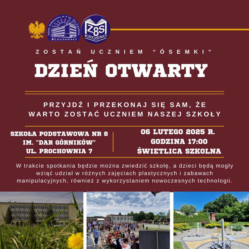 Dzień otwarty w SP nr 8 w Krośnie
