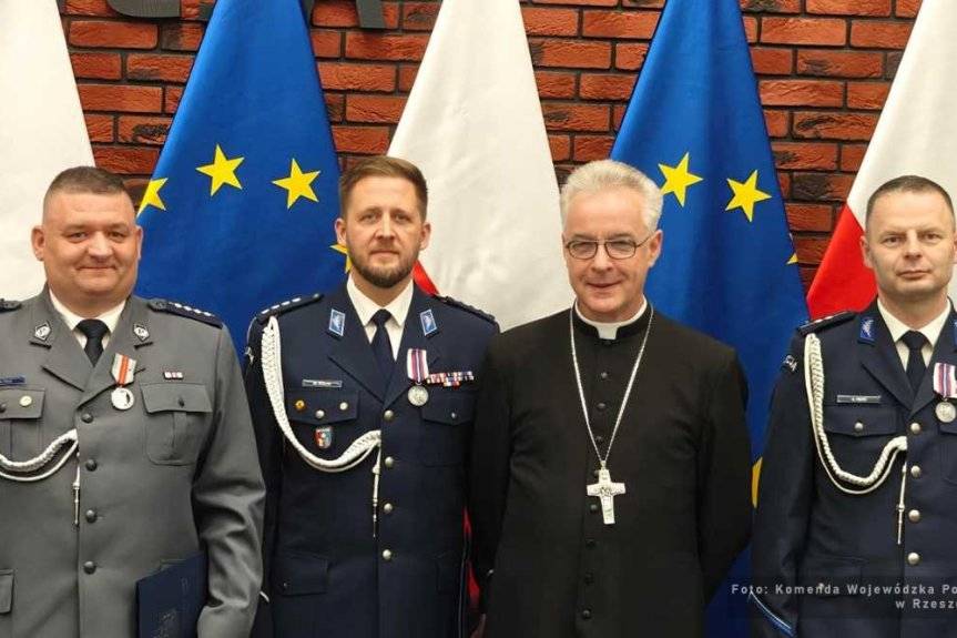 Prestiżowe wyróżnienie dla krośnieńskiego policjanta