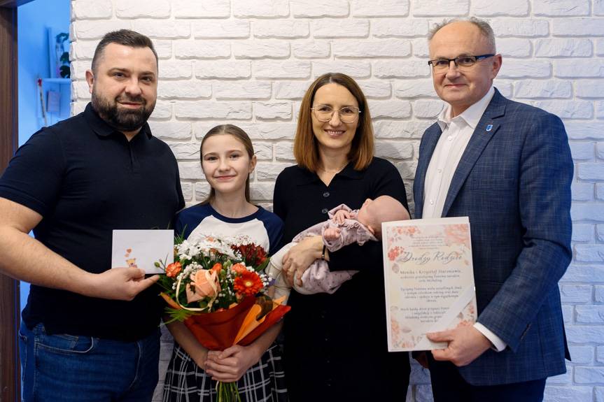 Michalinka pierwszą mieszkanką gminy Korczyna w 2025 roku