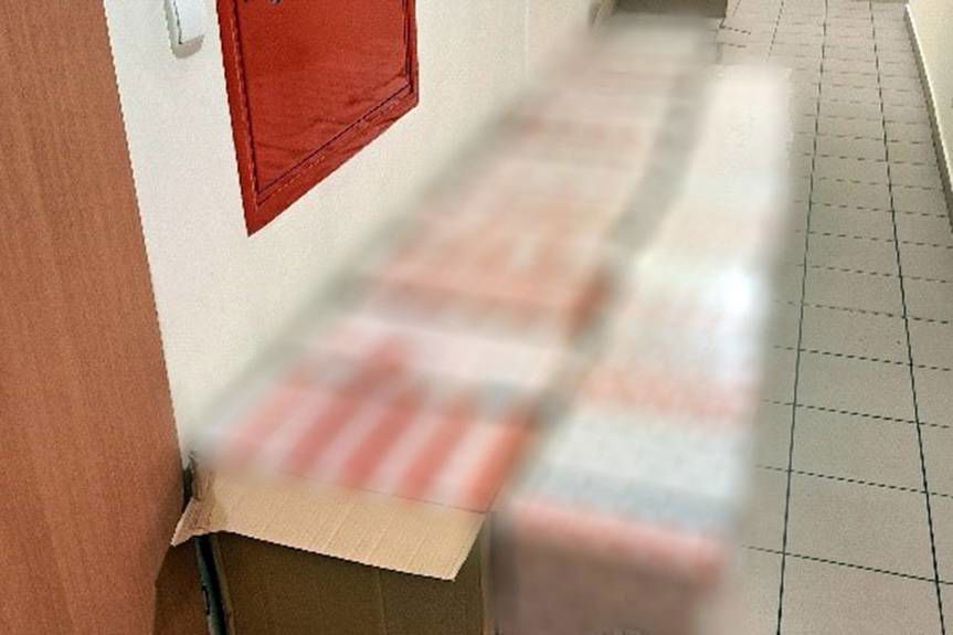 Nielegalne papierosy po dach! Zatrzymanie w Chyrowej