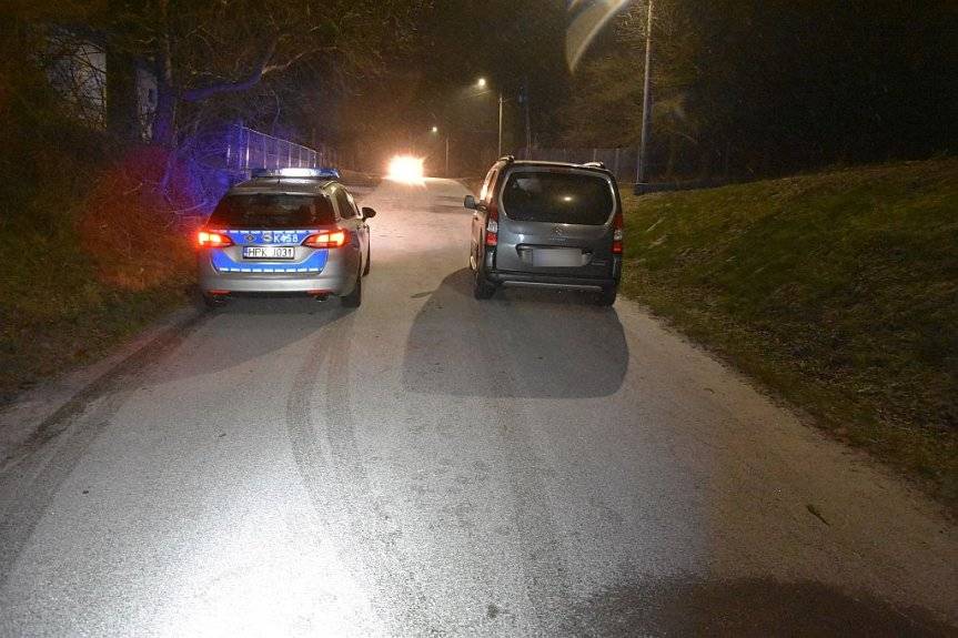 Potracił pieszego i odjechał. Namierzyli go kryminalni
