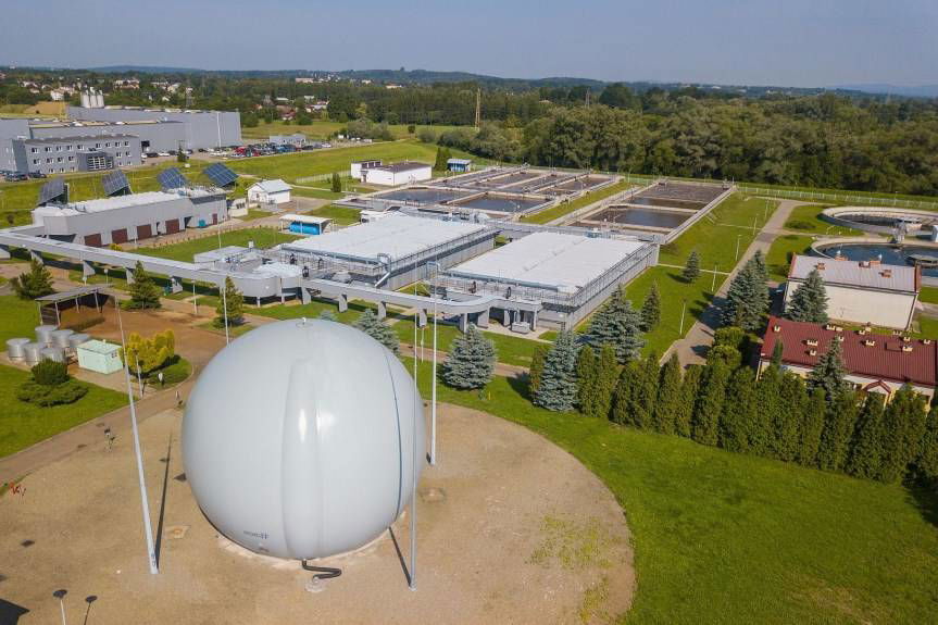 Krośnieńska spółka wyprodukowała więcej energii niż zużyła