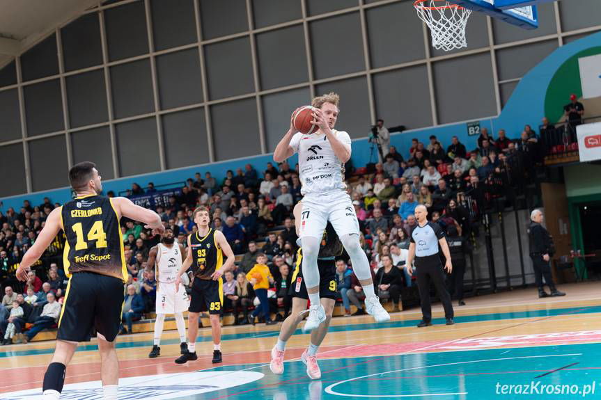 Miasto Szkła Krosno - Bears Uniwersytet Gdański Trefl Sopot 102:80 [ZDJĘCIA]