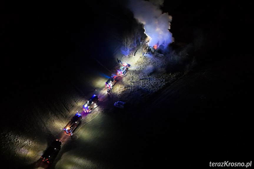 Moderówka. Pożar budynku gospodarczego