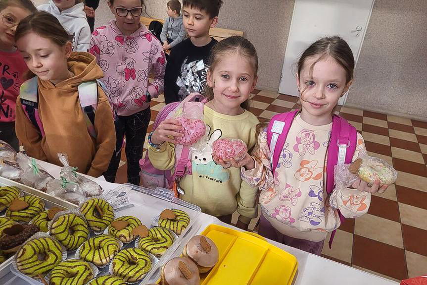 Słodka pomoc dla Afryki od społeczności SP w Potoku