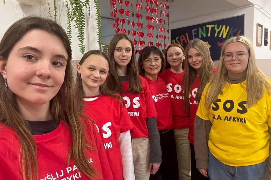 Słodka pomoc dla Afryki od społeczności SP w Potoku