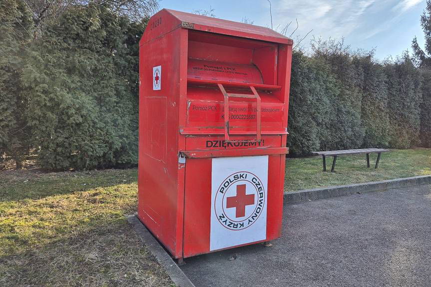 Pojemniki PCK na terenie Gminy Jedlicze