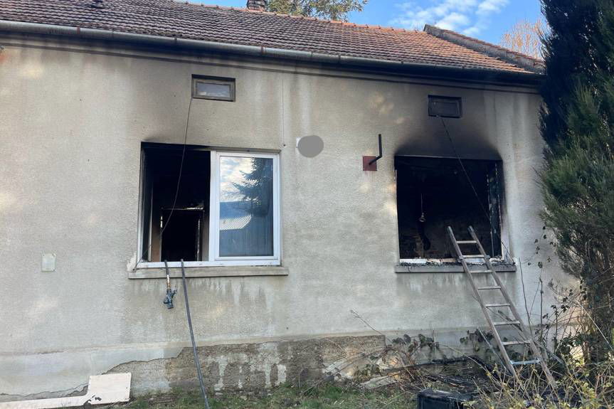 Tragiczny pożar w Pilźnie. Jedna osoba nie żyje, druga ranna