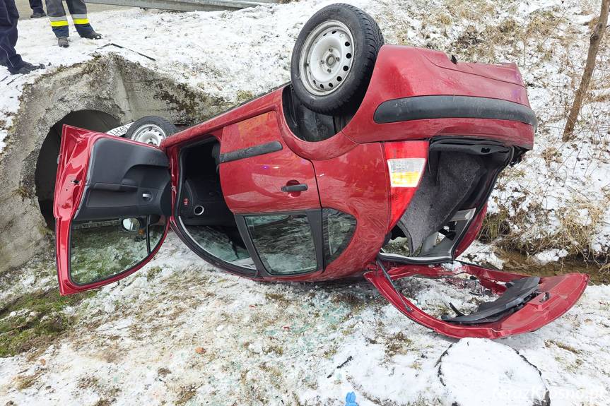 Wypadek w Węglówce