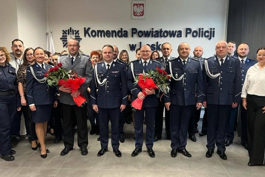 Wprowadzenie I Zastępcy Komendanta Powiatowego Policji w Lesku