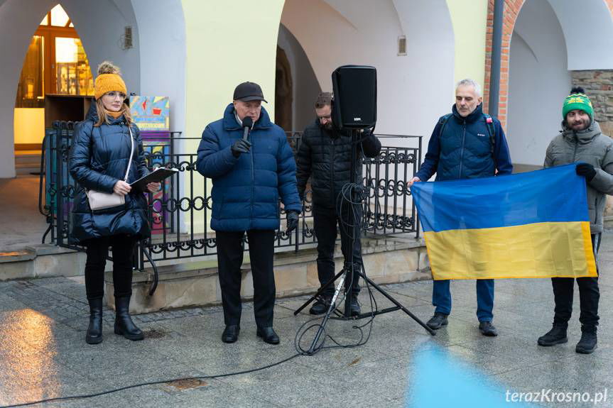 "Nie możemy być obojętni" - emocjonujące spotkanie na krośnieńskim rynku