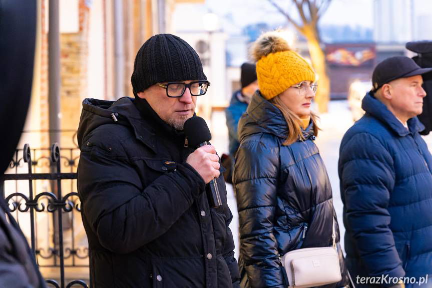"Nie możemy być obojętni" - emocjonujące spotkanie na krośnieńskim rynku