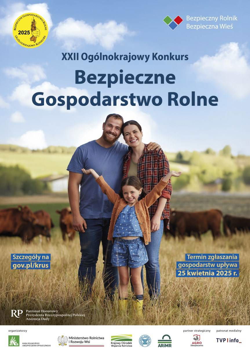 Bezpieczne gospodarstwo. Konkurs dla rolników