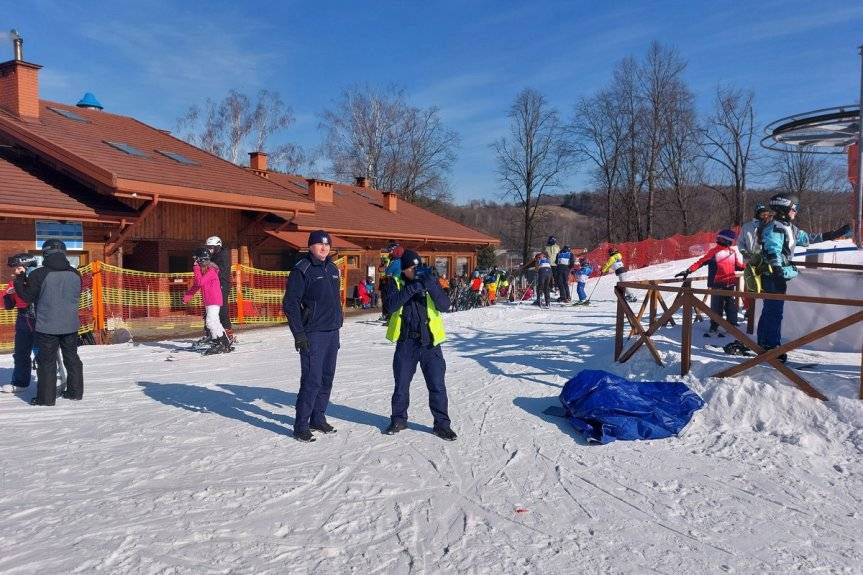 Policja przypomina: kask obowiązkowy, alkohol zabroniony na stoku