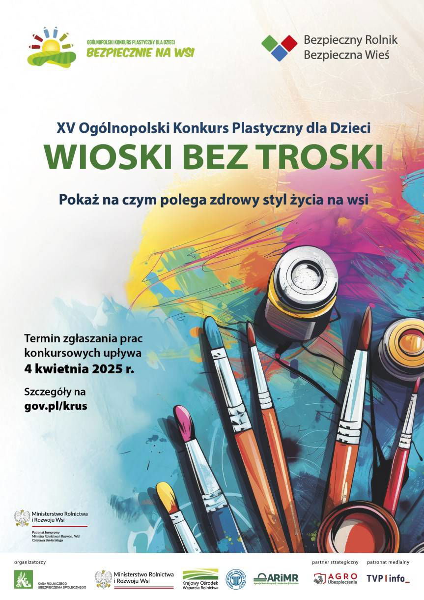 Wioski bez troski. Konkurs plastyczny dla dzieci