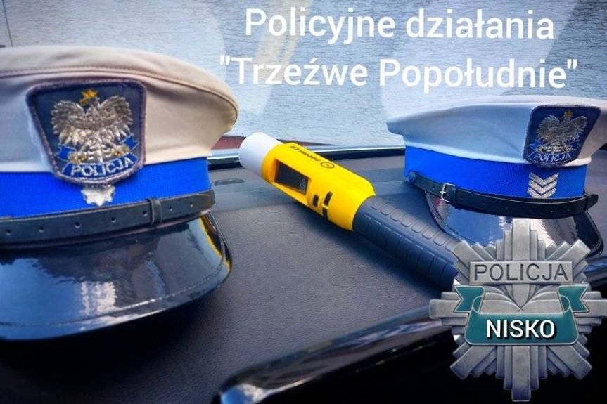 Policyjne działania "Trzeźwe Popołudnie" na terenie Niska i powiatu niżańskiego