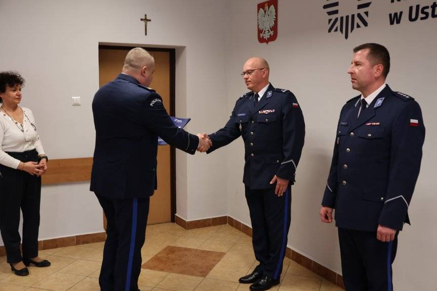 Podinsp. dr Mariusz Kramarczyk nowym Naczelnikiem Wydziału Prewencji ustrzyckiej komendy