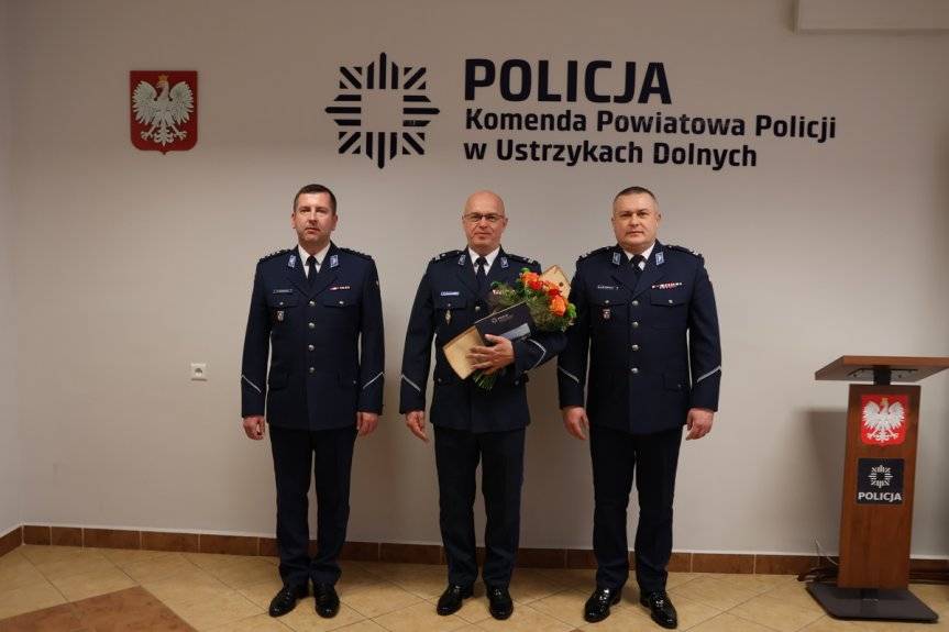 Podinsp. dr Mariusz Kramarczyk nowym Naczelnikiem Wydziału Prewencji ustrzyckiej komendy