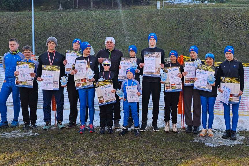 Siedem medali dla SS Prządki Ski w zawodach w Ptaszkowej