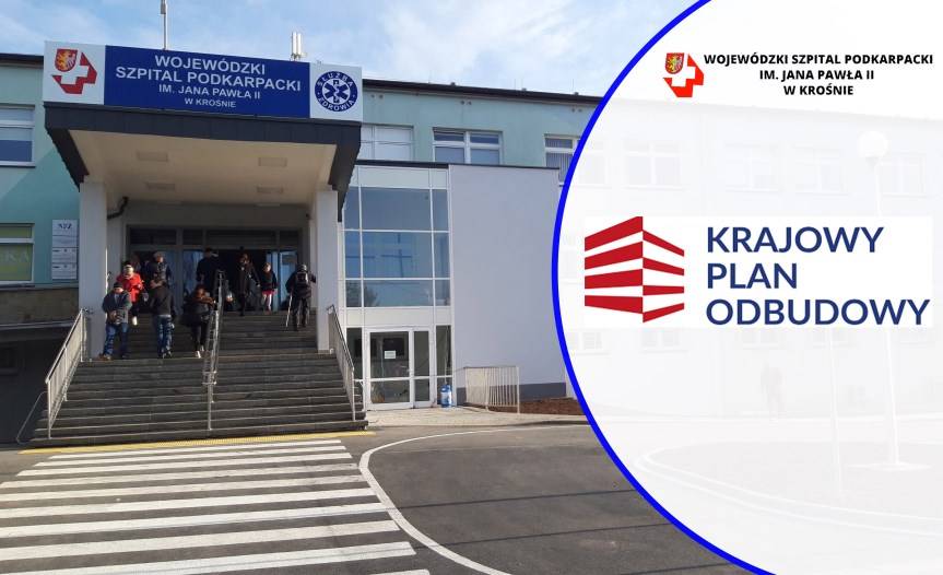 Szpital w Krośnie z ogromnym wsparciem z KPO