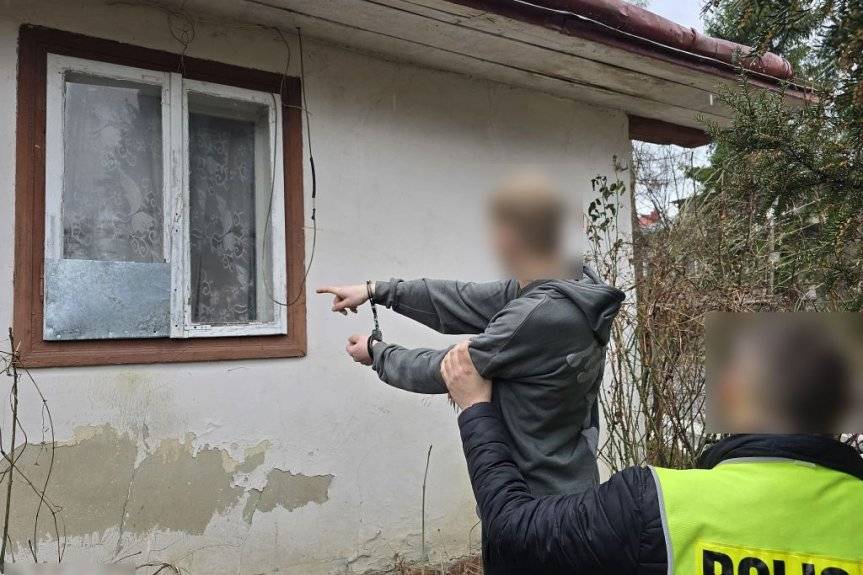 Seryjny włamywacz w rękach policjantów