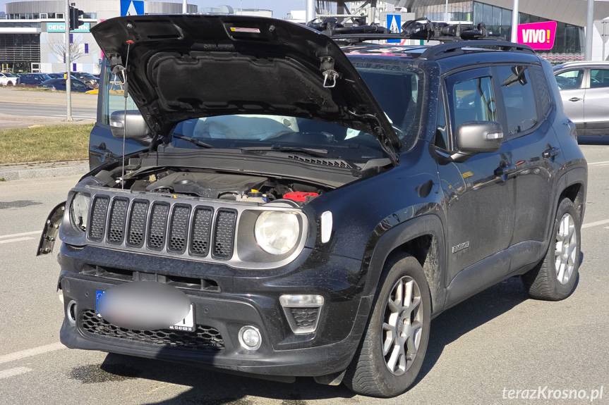 Wypadek na Bieszczadzkiej w Krośnie