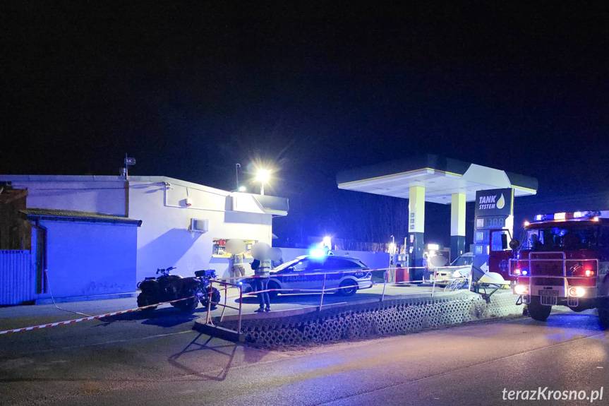 Wypadek quada w Szebniach. Dwie osoby ranne