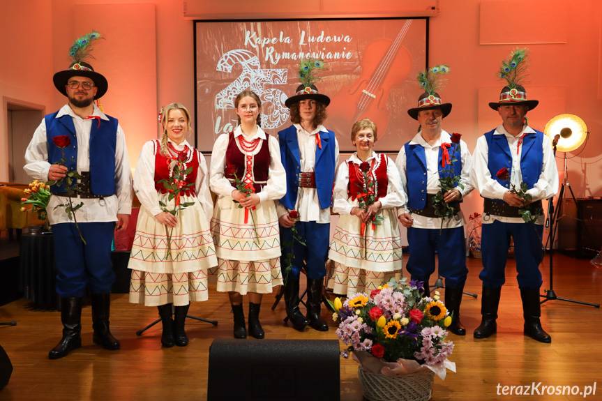 Srebrny jubileusz kapeli ludowej Rymanowianie [ZDJĘCIA]