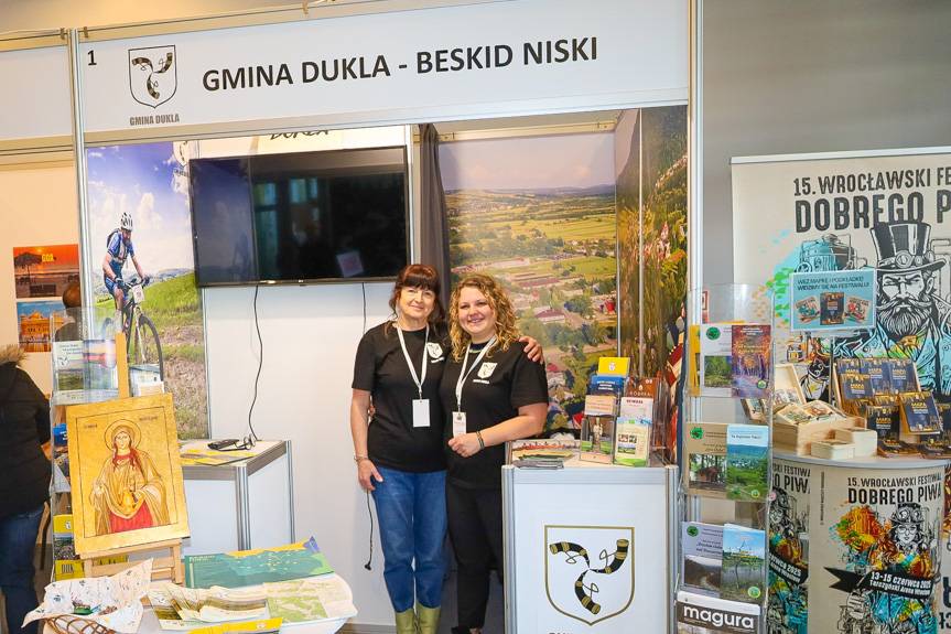 Gmina Dukla wśród 150 wystawców z 10 krajów na targach turystycznych we Wrocławiu