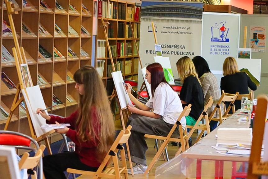 Zainspirowani Reymontem... warsztaty artystyczne w bibliotece