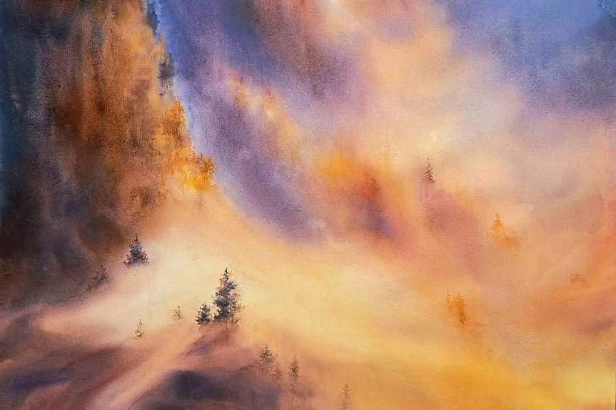 Krośnieński pejzaż akwarelą. Warsztaty akwarelowe 