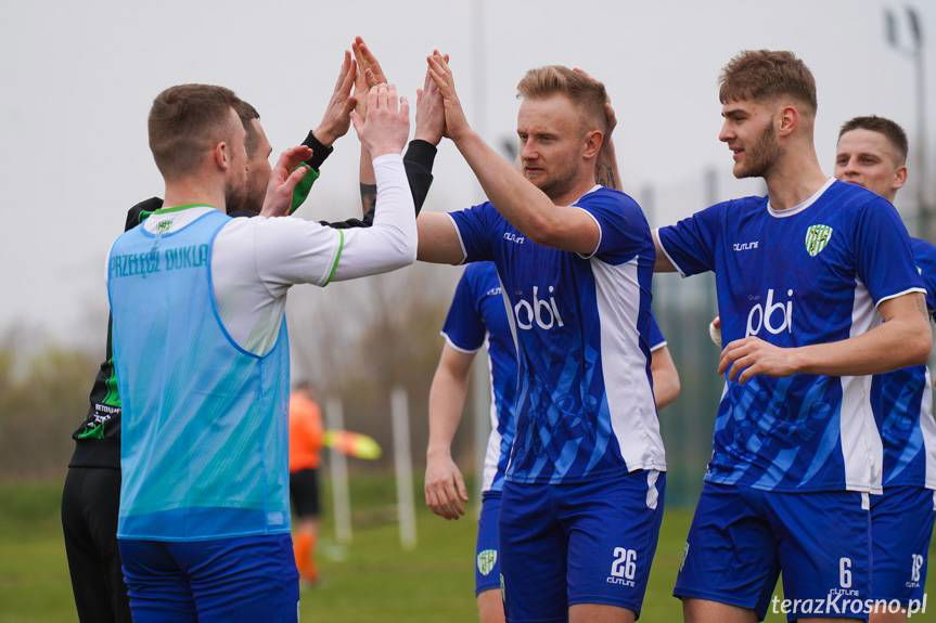Hat trick Krystiana Frączka dał zwycięstwo Przełęczy Dukla w Odrzykoniu [ZDJĘCIA]