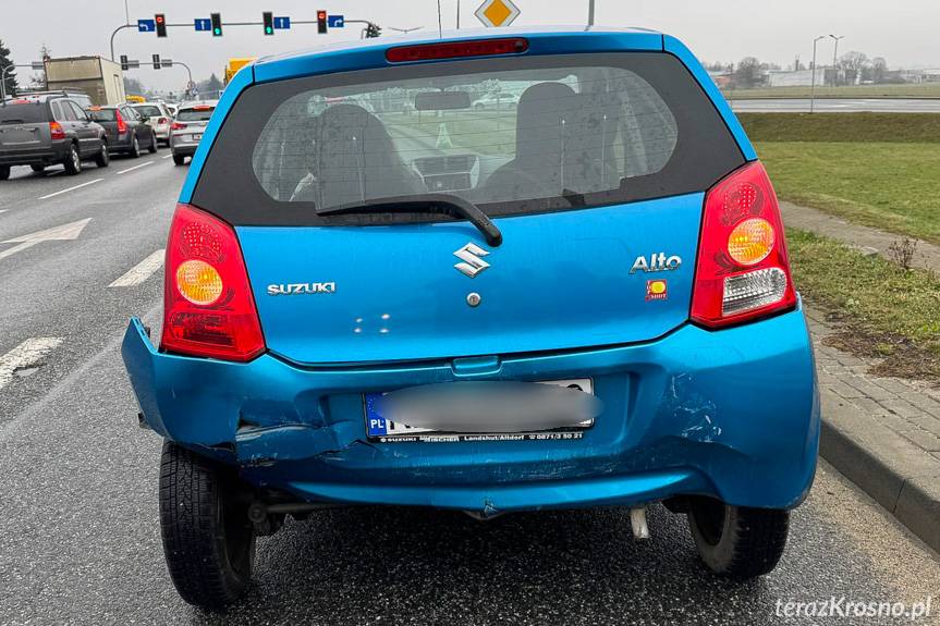 Volkswagen uderzył w suzuki