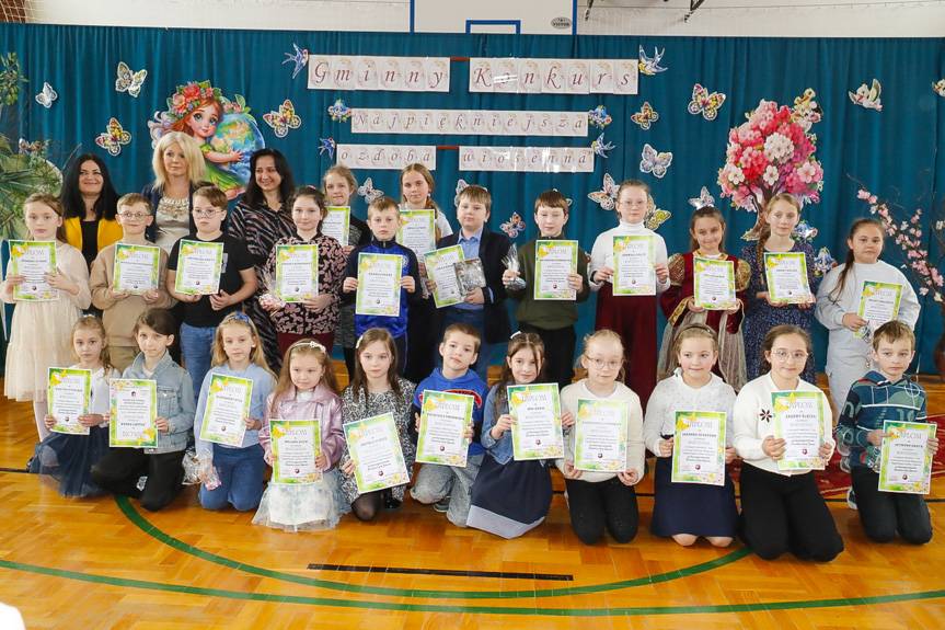 Wiosennie, kolorowo i kreatywnie - podsumowanie konkursu plastycznego w Gminie Rymanów