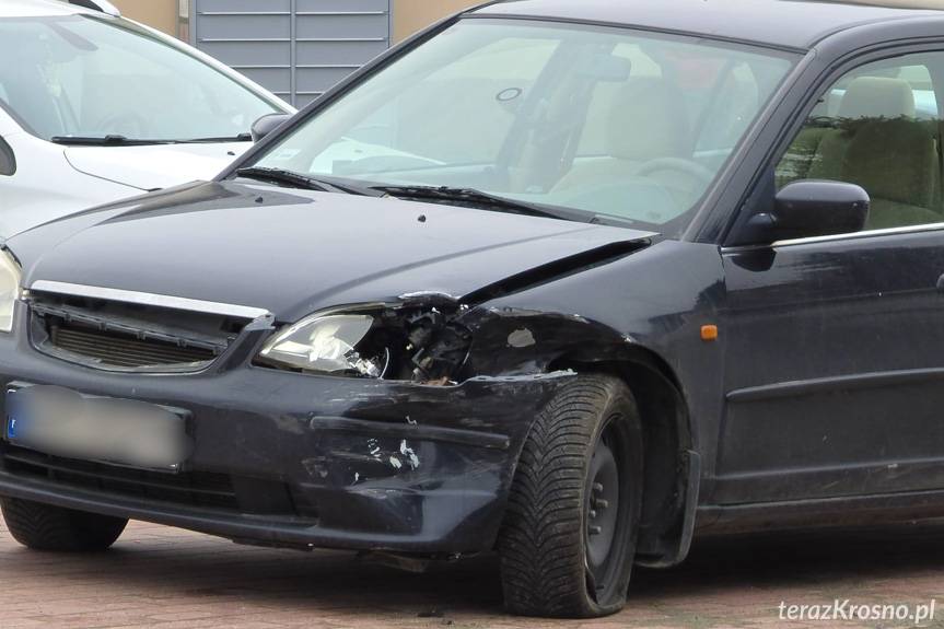 Stłuczka w Krośnie