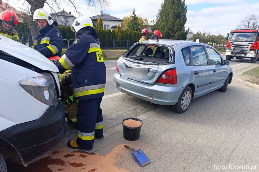 Zderzenie w Miejscu Piastowym na DK28