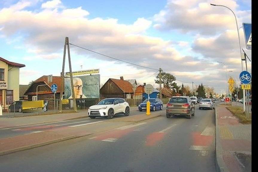 Mając blisko 3 promile jechał po taśmę malarską